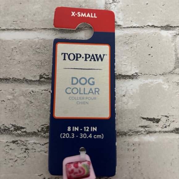 Top Paw Pink Cheetah/Rainbow Dog Collar Size XS NWT - Picture 2 of 3